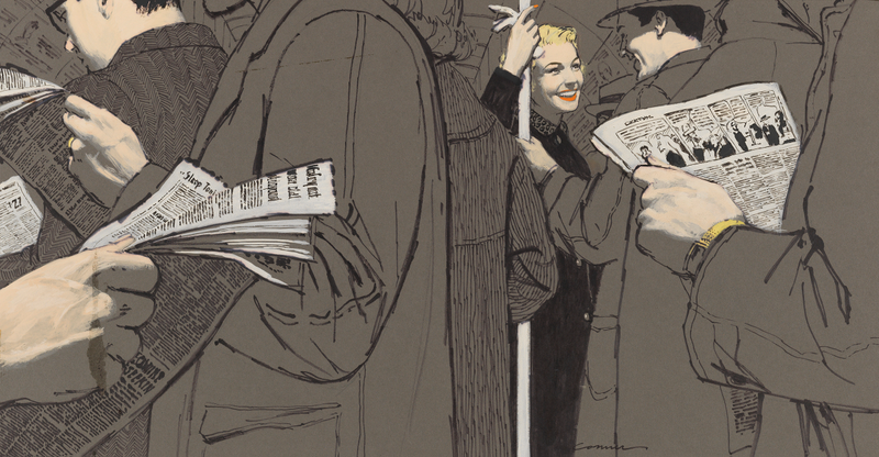 Illustration for article titled The Dark, Glamorous World of One of NYC's Real-Life Mad Men